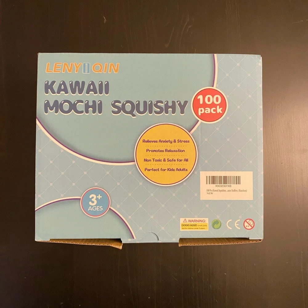 70 piece mochi squishy fidget stress / anxiety sensory